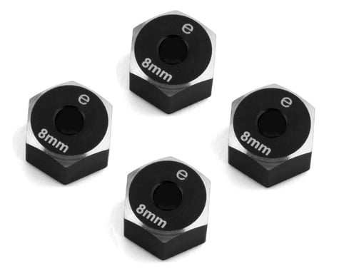 Samix Element Enduro Aluminum Hex Adapter (Black) (4) (8mm)