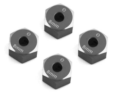 Samix Element Enduro Aluminum Hex Adapter (Grey) (4) (8mm)