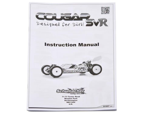 Schumacher Cougar SVR Manual