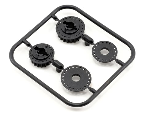 Serpent 18T/21T Middle Pulley Set (2)