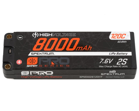 Spektrum RC 2S Hard Case LiPo 120C LiPo Battery (7.6V/8000mAh)