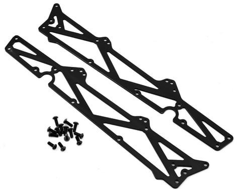 ST Racing Concepts Arrma Aluminum TVP Chassis Side Plates w/Hardware (2) (Black)