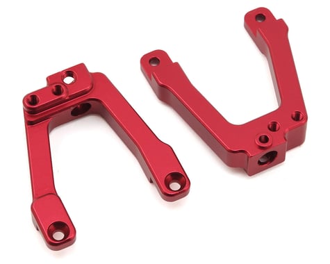 ST Racing Concepts SCX10 II Aluminum HD Rear Shock Towers (Red)