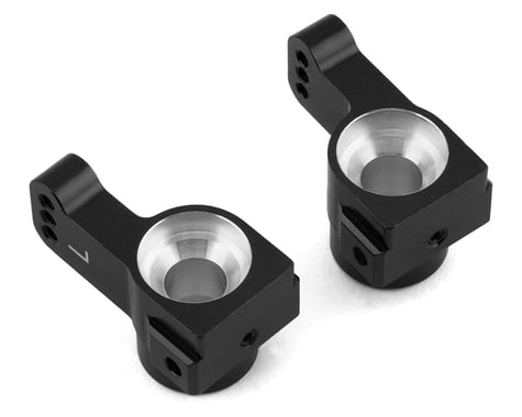 ST Racing Concepts DR10 Aluminum 0° Toe-In Rear Hub Carriers (2) (Black)