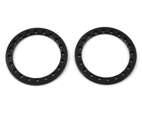 SSD RC 1.9” Aluminum Beadlock Rings (Black) (2)
