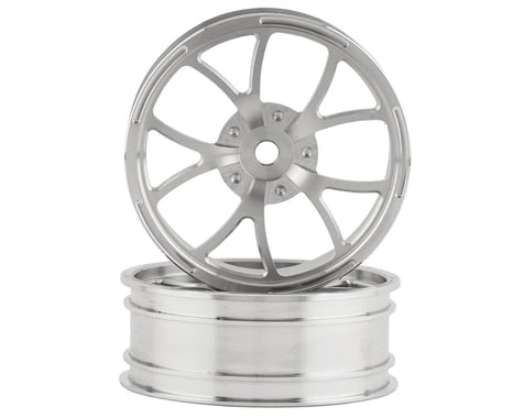 SSD RC Y Spoke Drag Front 2.2 Wheels (Silver)