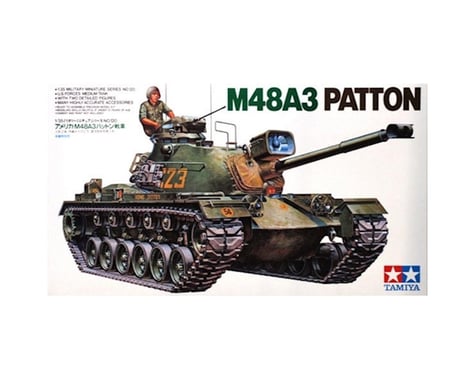Tamiya 1/35 US M48A3 Patton Tank Model Kit TAM35120