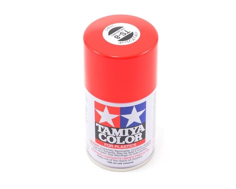 Tamiya Spray Lacquer TS8 Italian Red 3 oz TAM85008