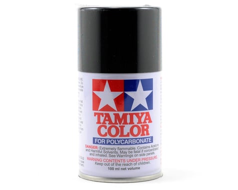 Tamiya PS-5 Polycarb Spray Black Paint 3oz TAM86005