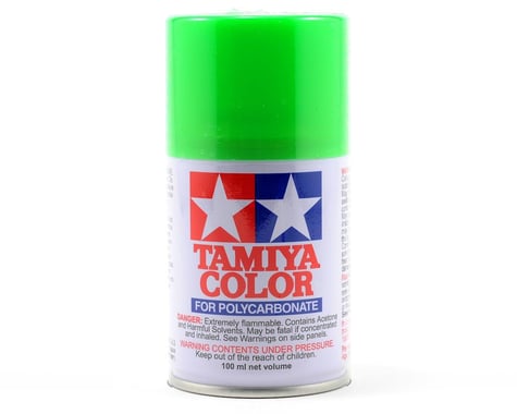 Tamiya PS-28 Polycarbonate Spray Fluorescent Green Paint 3oz TAM86028