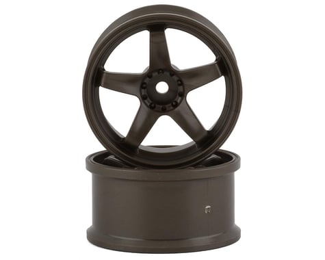 Topline N Model V3 High Traction Drift Wheels (Bronze) (2) (5mm Offset)