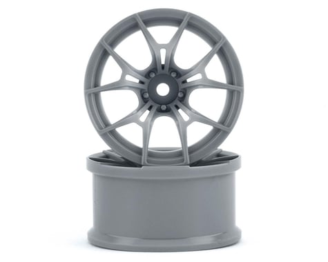 Topline FX Sport Multi-Spoke Drift Wheels (Dark Silver) (2) (6mm Offset)