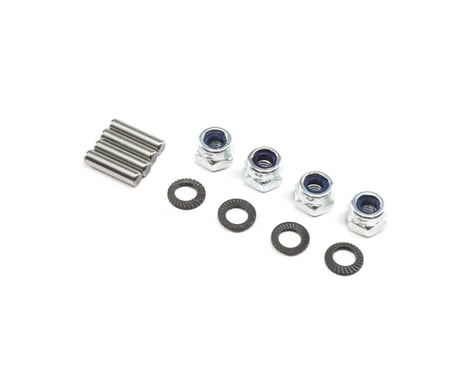Team Losi Racing Pinion Mounting Hardware (4) for 22X-4 TLR232110