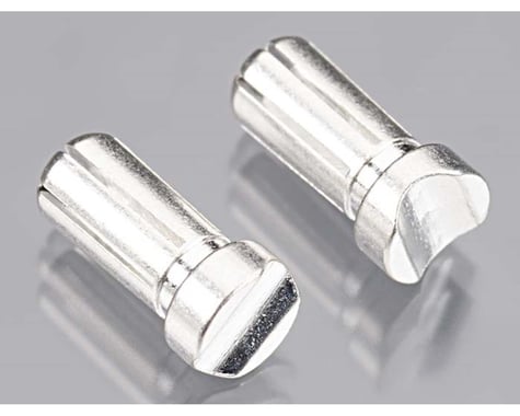 TQ Wire 5mm Copp Clad/Silver Plated Bullet Connector (2) (13mm Long)