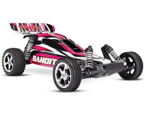 Traxxas Bandit 1/10 Electric Buggy RTR with ID Technology (PinkX)