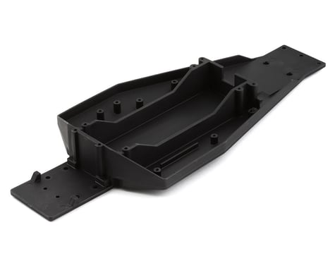Traxxas Bandit/Rustler Lower Chassis w/166mm Battery Compartment (Black)