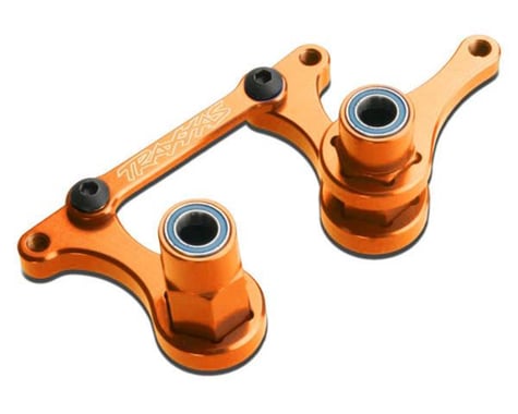 Traxxas Aluminum Steering Bellcrank Set w/Bearings (Orange)