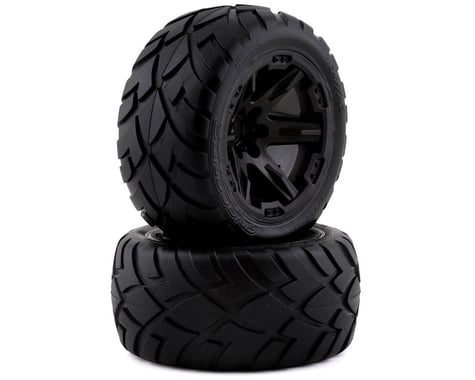 Traxxas Anaconda 2.8" Pre-Mounted Tires w/RXT Wheels (Black) (2)