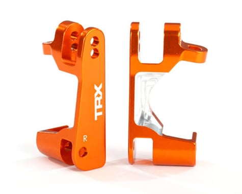 Traxxas Orange-Anodized 6061-T6 Aluminum Left and Right Caster Blocks TRA6832A