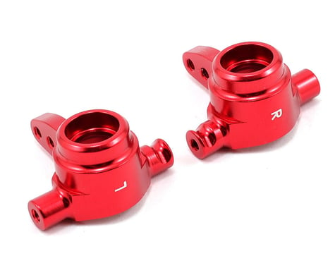 Traxxas Steering Blocks Aluminum Left/Right Red-Anodized TRA6837R