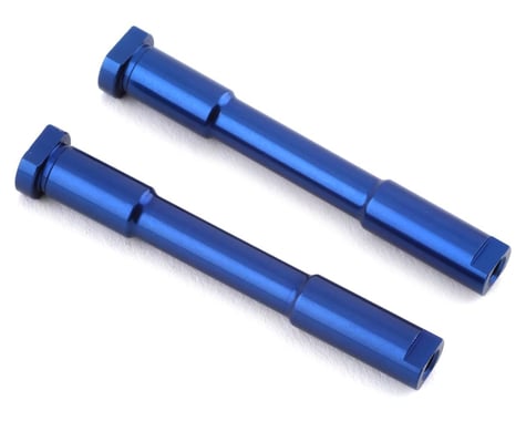 Traxxas Sledge Aluminum Steering Posts (Blue)