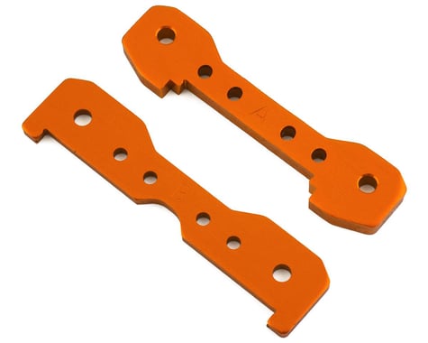 Traxxas Sledge Aluminum Front Tie Bars (Orange)