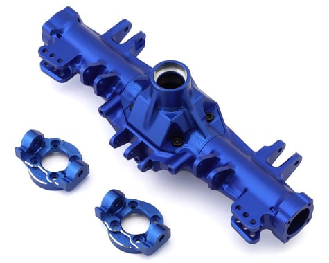 Treal Hobby Losi LMT CNC-Machined Aluminum Front Axle Housing (Blue)