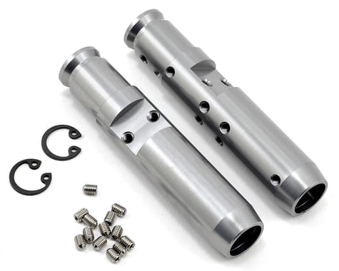 Vanquish Products "Currie Rockjock" SCX10 Rear Tubes (Grey)