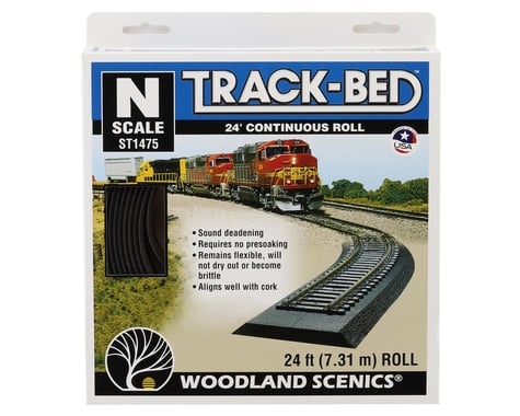 Woodland Scenics N Track-Bed Roll, 24'