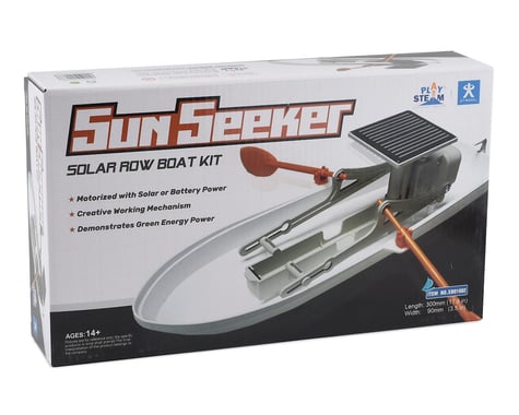 PlaySTEAM SunSeeker Solar Rowboat Kit