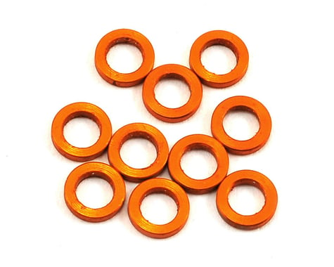 XRAY 3x5x1.0mm Aluminum Shim (Orange) (10)