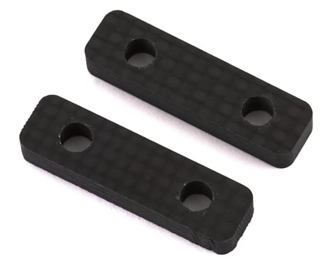 Xtreme Racing Losi 5IVE-T 4mm Carbon Fiber Large Scale Servo Spacer (2)