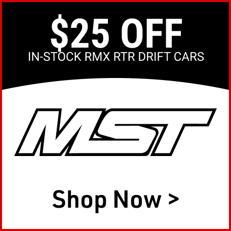 $25 in-stock RMX RTR Drift cars from MST