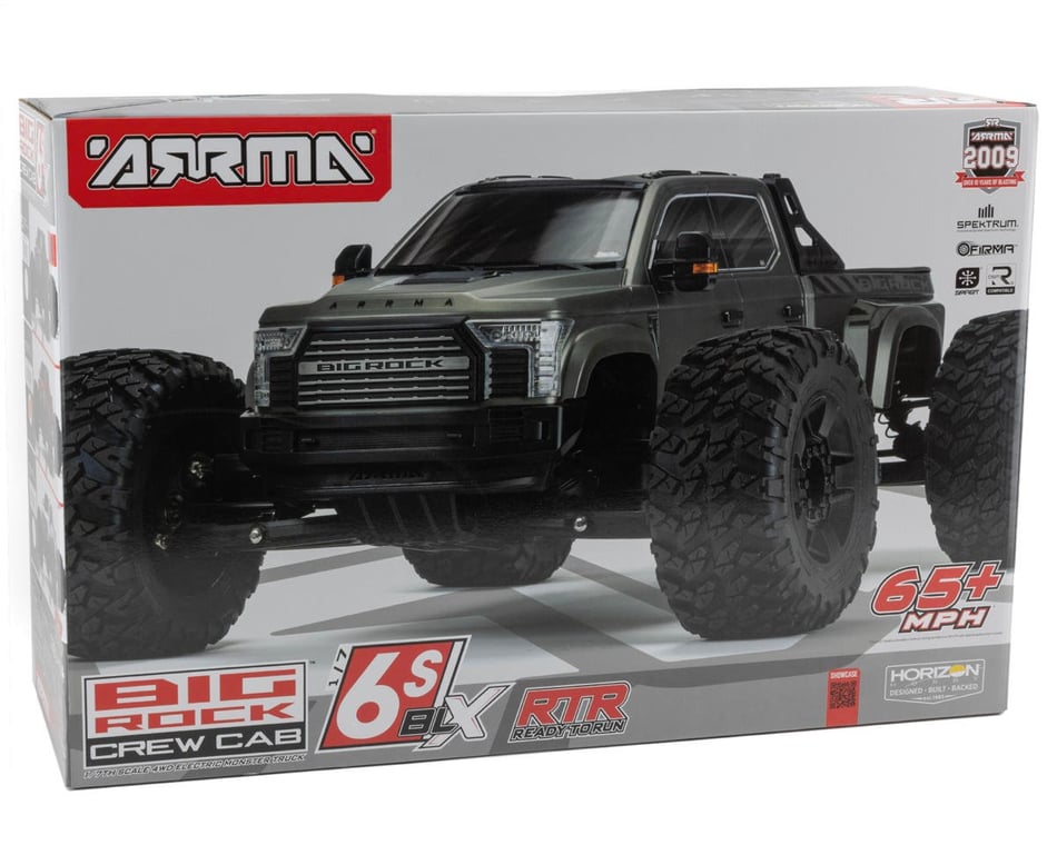 Arrma big deals rock crew cab