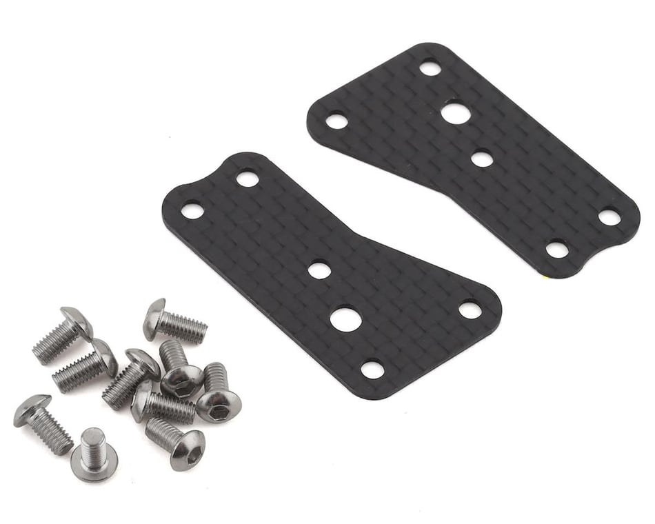 Details about   Avid RC RC8B3.2 Carbon Front Pocketed Arm Inserts AVD1828-F