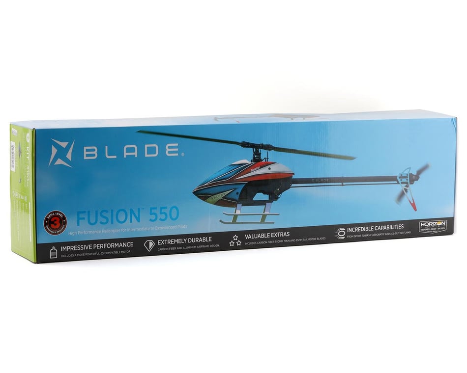 Blade Fusion 550 Quick Build Electric Helicopter Super Combo Kit  [BLH4975SC] - RC Planet