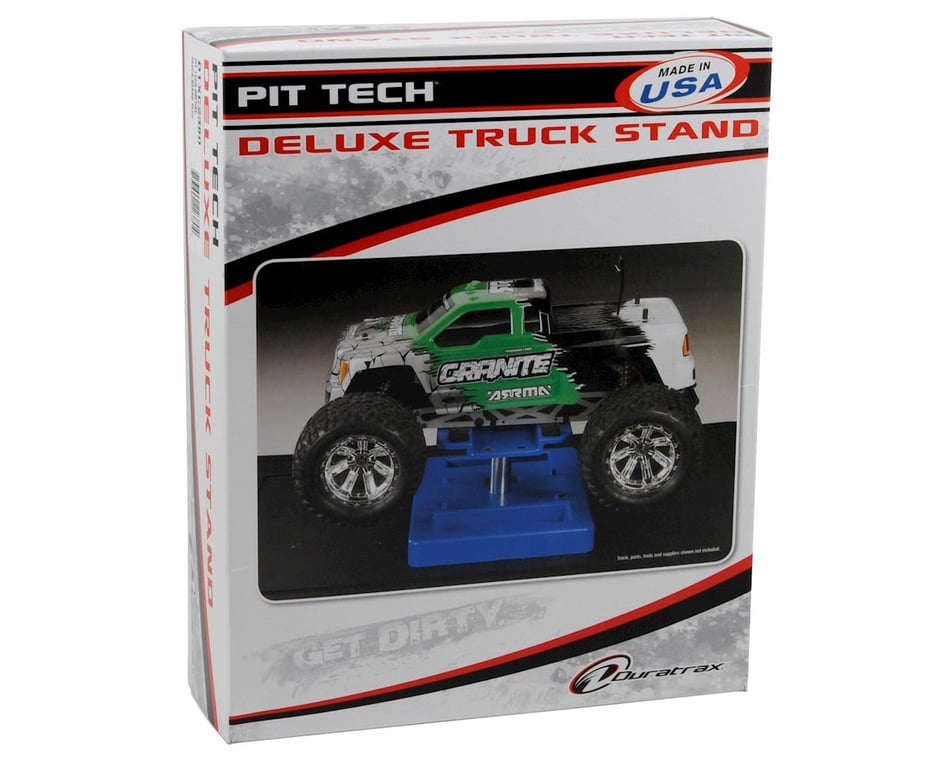 Details about   DuraTrax Pit Tech Deluxe Truck Stand Blue DTXC2380 