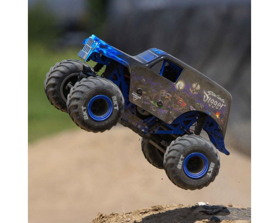 Losi 1/18 Mini LMT 4X4 Brushed RTR Monster Truck (Son-Uva Digger)  [LOS01026T2] - RC Planet