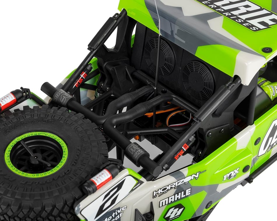 Losi Hammer Rey U4 1/10 RTR 4WD Brushless Rock Racer Truck (Green) w/2.4GHz  Radio, AVC & SMART