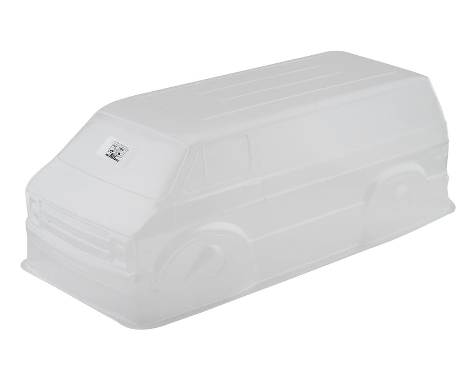 Pro-Line PRO3552-00 70 s Rock Van Clear Body for 12.3 WB Crawlers 