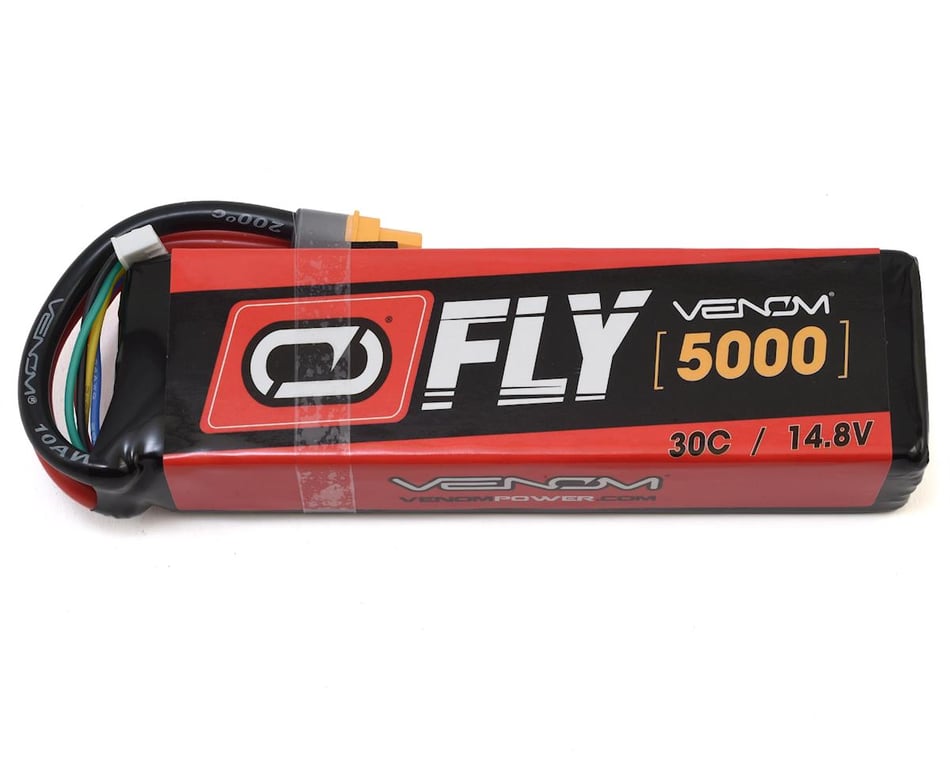 Venom Fly 30C 4S 3600mAh 14.8V LiPo Battery with UNI 2.0 Plug x4 Packs