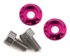 Team Brood M3 Motor Washer Heatsink w/Screws (Pink) (2) (6mm)