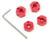 ST Racing CNC Machined Aluminum Lock-Pin Type Hex Adapter Red Stampede STRST3654-12R