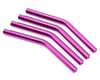 Image 1 for ST Racing Concepts 30 Degree Middle Bend V2 Threaded Aluminum Links (Purple)