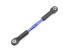 Image 1 for Traxxas Aluminum Turnbuckle Blue Assembled 49mm TRA3738A