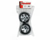Image 2 for Traxxas Chrome Wheel Rear w/Alias Tire (2) TRA3770