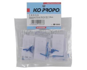 LDT KOP10676 KO Propo Aluminum Screw Set for EX-RR NEXT Orange EX-2