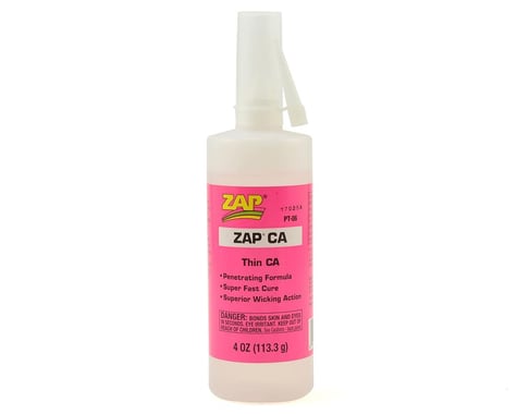Zap Adhesives Zap CA Glue 4 oz PAAPT06