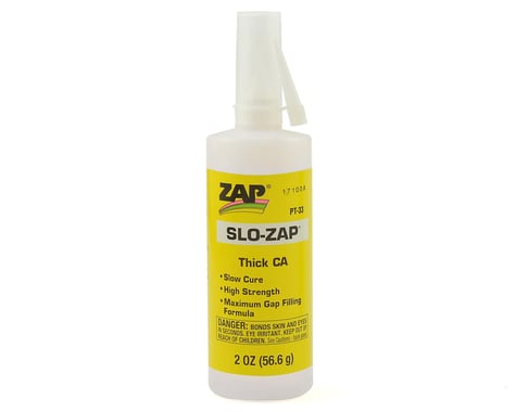 Zap Adhesives Slow Zap CA Glue 2 oz PAAPT33