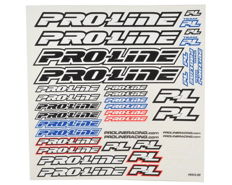 Pro-Line Pro Racing Team Decal Set PRO991533